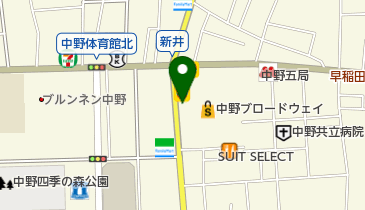 スマイル喫茶の地図画像