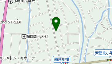 やきとり東洋の地図画像