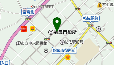 JoJo食堂の地図画像