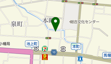 雪花の地図画像