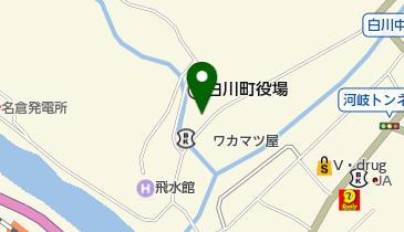 カフェときどき庵の地図画像