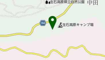 山の家おいしの地図画像