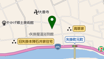 あかつきの蔵の地図画像