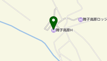 スカイドームレストランの地図画像