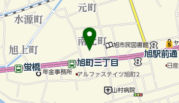 炭火やきとり ふらりの地図画像