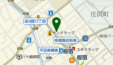 白水食堂の地図画像