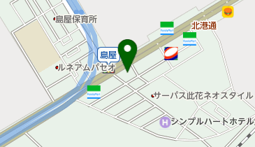 堀田酒店の地図画像