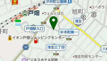おふくろの味 ともの地図画像