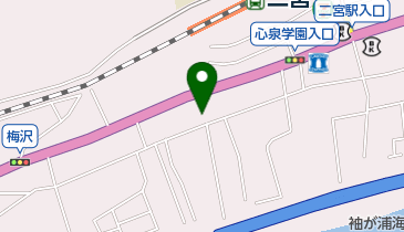 ギャラリー カフェ 壺中天の地図画像