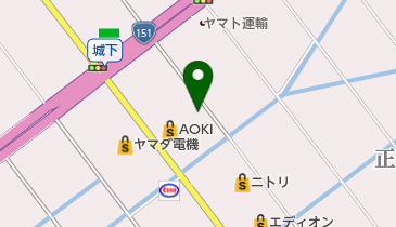 ダイニングフィーズの地図画像