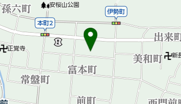 焼き肉章はなれの地図画像