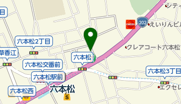 Pasta煙草屋禁煙の地図画像