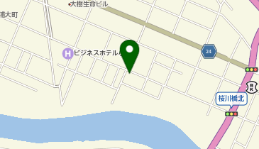 韓韓の地図画像
