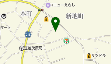 千里の地図画像