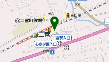 炭火焼 結の地図画像