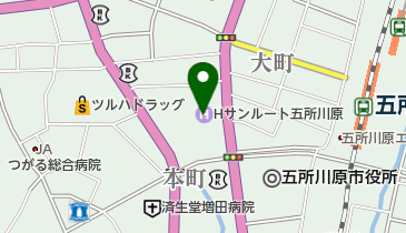 レストランサンエースの地図画像