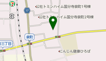 喫茶いずみの地図画像