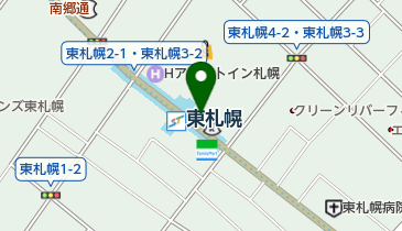 海鮮組 東札幌店の地図画像