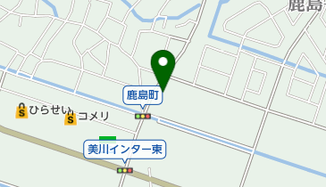 洋食ビストロ 福壱軒 美川本店の地図画像