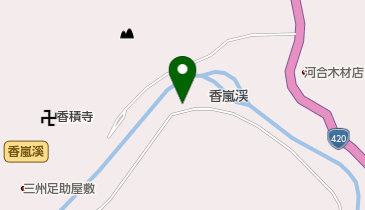 足助村の地図画像