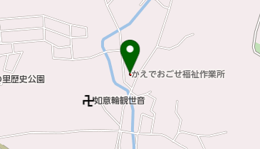 おごせ福祉作業所の地図画像