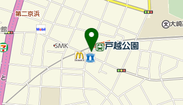 お茶のあらいの地図画像