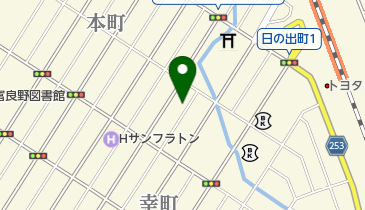 Bar潮の地図画像
