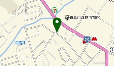 カフェ デ ジターヌ 篠田店の地図画像