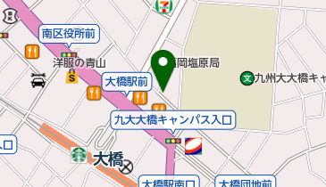 カフェドトワレの地図画像
