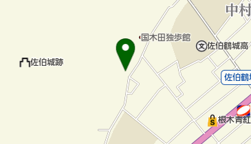 汲心亭の地図画像