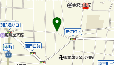 サニーベルコーヒーの地図画像