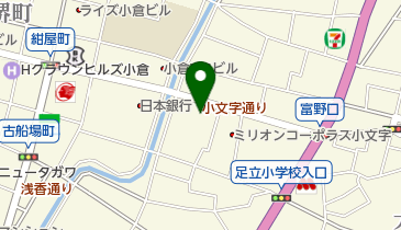 四川飯店の地図画像