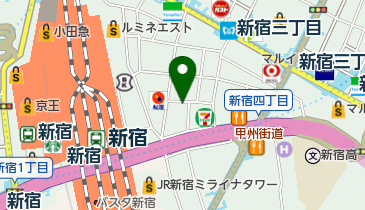 スパゲッティーのパンチョ 新宿店の地図画像