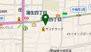 白泉堂の地図画像