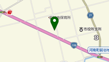 パーラー山と田んぼの地図画像