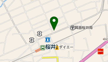 Cafe&Bar GROWの地図画像