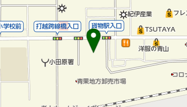 小田原 HOJYO庵の地図画像