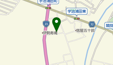 華屋の地図画像