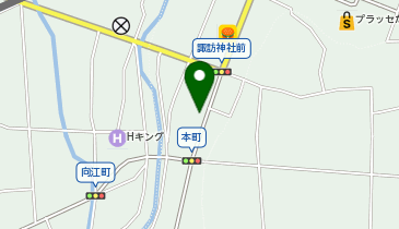 仲町食堂の地図画像