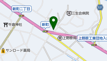 来々軒の地図画像