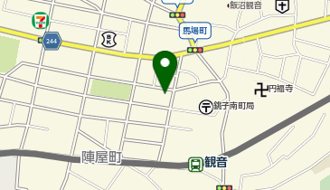 居酒屋わさ美の地図画像