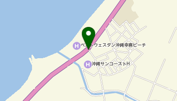 しまあかり 名護店の地図画像
