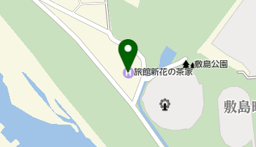 新花の茶家の地図画像