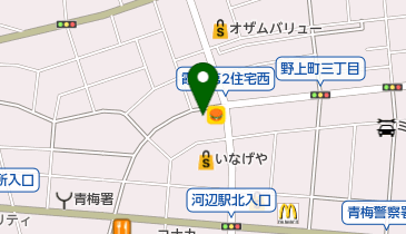 中国料理 華宮の地図画像