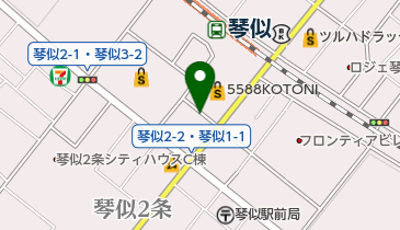 らーめん 勝三の地図画像