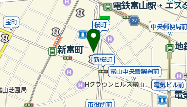 丹霞堂 富山駅前店の地図画像