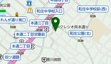 La Boccaの地図画像
