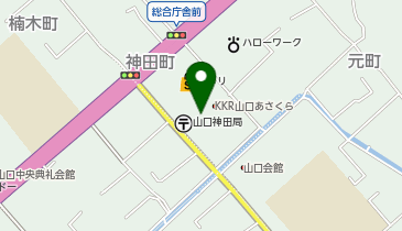 KKR山口あさくら レストランほたるの地図画像