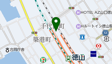 スターバックスコーヒー 蔦屋書店 周南市立徳山駅前図書館店の地図画像