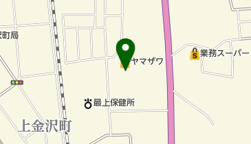 軽食ひまわり ヤマザワ新庄店の地図画像